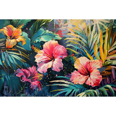 Tropical Flower Canvas
